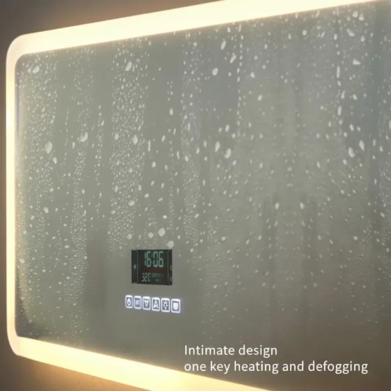 Bluetooth LED Mirror (Frosted Glass) Lead-Free Certified With 3 Colour Adjustable LED Lights - Image 3