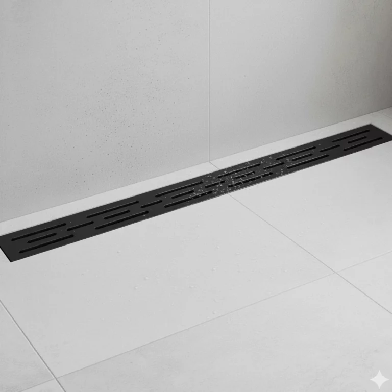 Linear Drain 24/32/36 Inch – 304 SS, Full Kit with Flange - Image 3