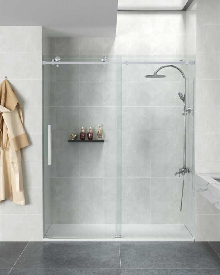 Luxury Glass Shower Door – 8mm Tempered Safety Glass, 304 SS - Image 3
