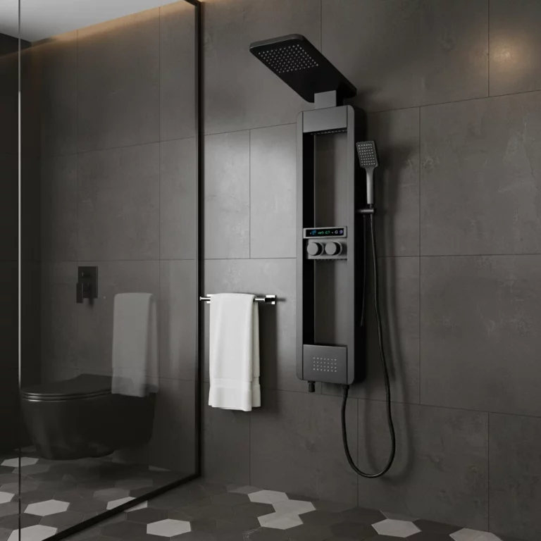 Luxury Shower Panel Tower with LED Display (KM8103) - Image 6