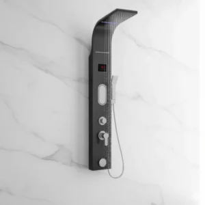 Luxury Shower Panel Tower with LED Screen (KM6211) 6 Luxury Shower Panel Tower with LED Screen (KM6211)