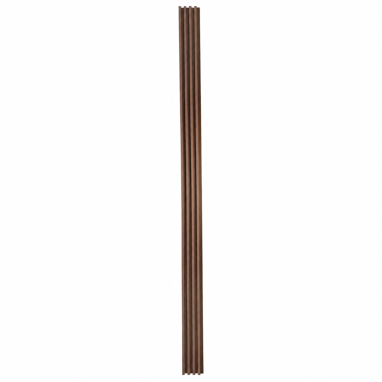 Walnut Brown WPC Fluted Panel - Image 4